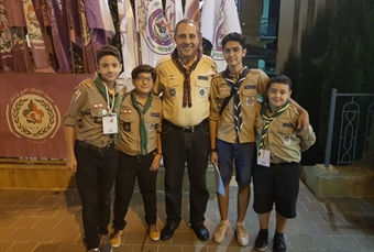الملتقى الكشفي العربي الرابع للإعلامي الصغير